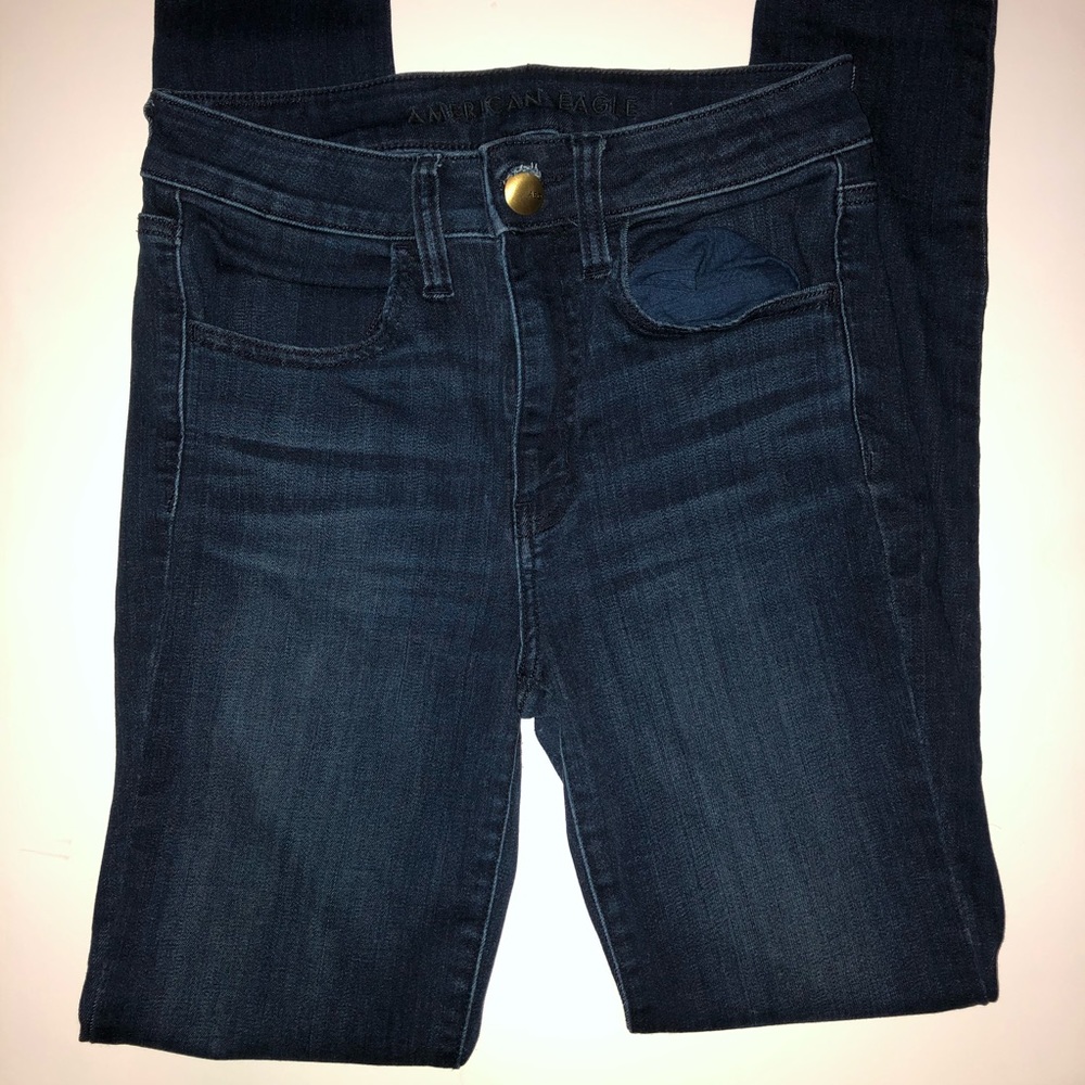 AMERICAN EAGLE DARK BLUE JEANS
